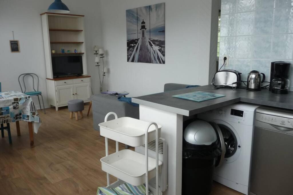 12 Rdc Appartement 2 Chambres Jardin Terrasse Plonéour-Lanvern Eksteriør bilde